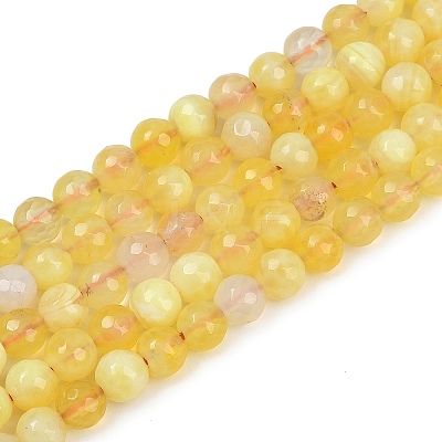Natural Fire Crackle Agate Bead Strands G-K166-07F-6mm-07-1