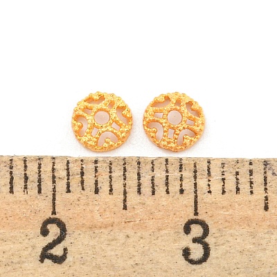 925 Sterling Silver Bead Cones STER-U002-01G-1