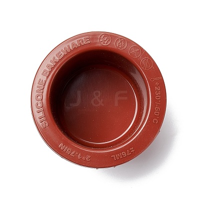 Flat Round Food Grade Silicone Molds DIY-M046-17B-1