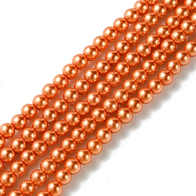 Grade A Glass Pearl Beads HY-J001-4mm-HX019-1