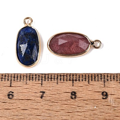 Natural & Synthetic Mixed Stone Pendants G-Q606-34KCG-1