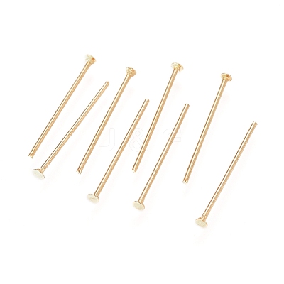 304 Stainless Steel Flat Head Pins STAS-L238-006H-G-1