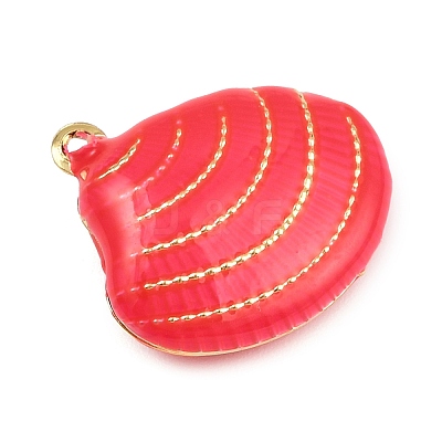 Brass Enamel Pendants KK-I352-07G-A-1