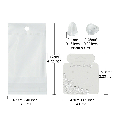 Earring Displays Cards CDIS-FS0001-12E-1