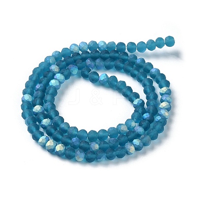 Imitation Jade Glass Beads Strands EGLA-A034-T3mm-MB27-1