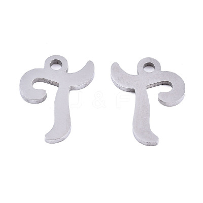 Non-Tarnish 201 Stainless Steel Charms STAS-T044-217P-T-1