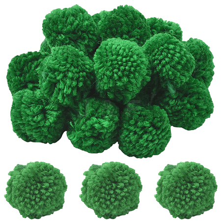 24Pcs Wool Soft Pompom Ball DIY-SC0031-31C-02-1