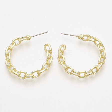 Alloy Stud Earrings PALLOY-S121-144-1