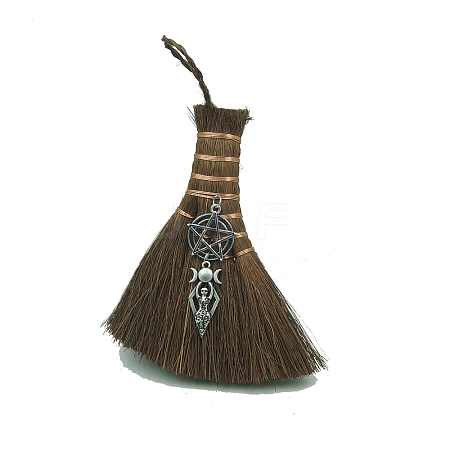 Witch Altar Broom Charm Ornament PW-WGE82B2-02-1