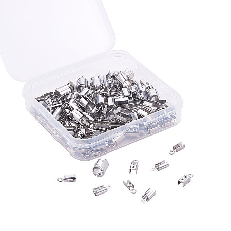 304 Stainless Steel Folding Crimp Ends STAS-CJ0001-49-1