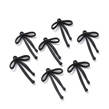 Spray Painted Alloy Pendants X-FIND-G030-10-1