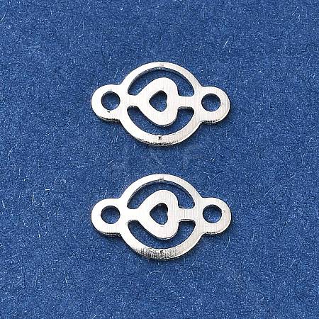 Brass Connector Charms KK-F907-10S-1