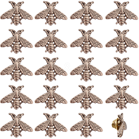 20Pcs Alloy Lapel Pin Backs for Backpack Clothes JEWB-CY0001-10-1
