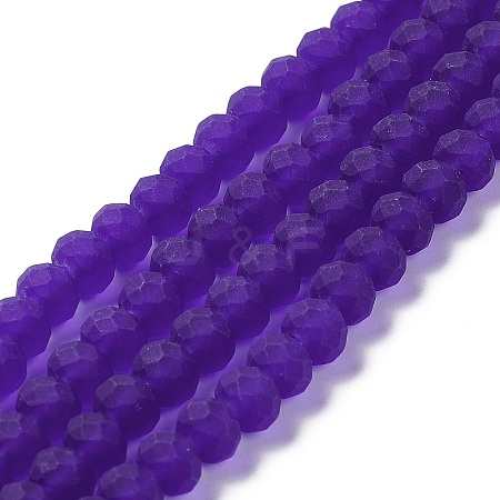 Transparent Glass Beads Strands X-EGLA-A034-T10mm-MD06-1