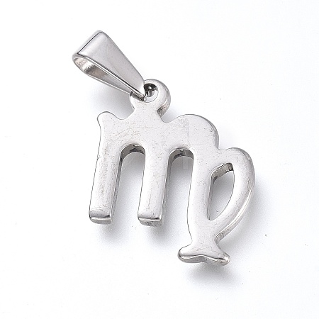 Non-Tarnish 304 Stainless Steel Pendants LS-STAS-L210-06E-P-01-1