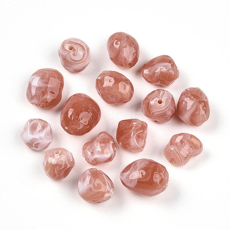 Acrylic Beads OACR-S029-019I-1