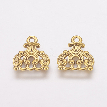 Tibetan Style Links TIBEP-LF0067YKG-AG-LF-1