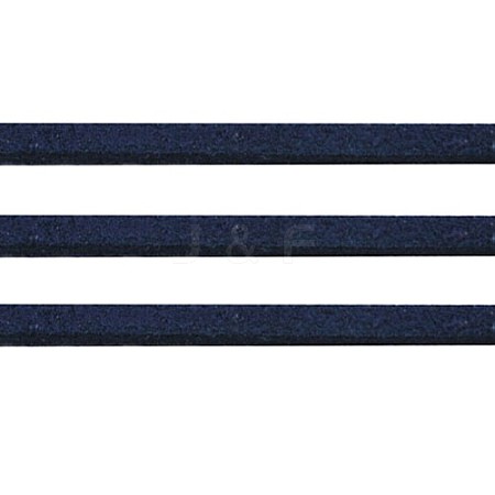 Dark Blue Tone Suede Cord X-LW14199Y-1