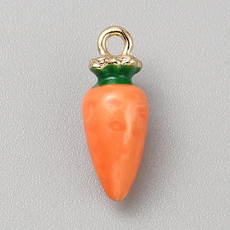Alloy Enamel Pendants FIND-CJC0024-48A-1