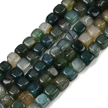 Natural Agate Beads Strands G-E469-01E-1