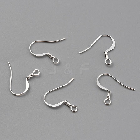 Brass Earring Hooks KK-O131-08S-1