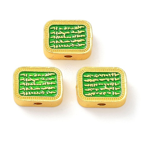 Alloy Enamel Beads ENAM-B001-02B-1