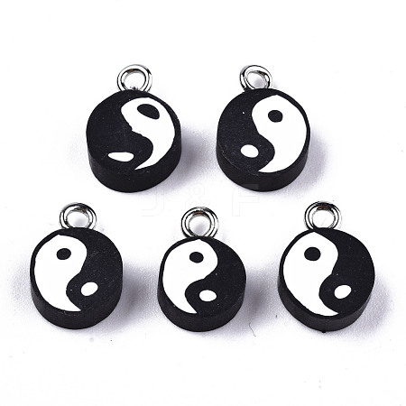 Handmade Polymer Clay Charms CLAY-T016-45-1