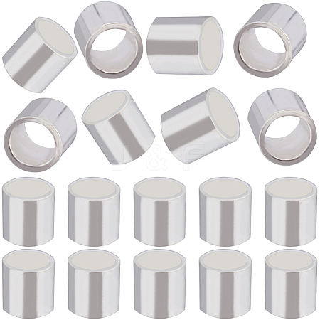 CREATCABIN 90Pcs 925 Sterling Silver Spacer Beads FIND-CN0001-85-1