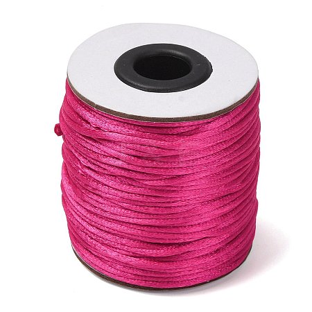 Nylon Satin Rattail Cords X-NWIR-A003-15-1