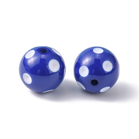 Chunky Bubblegum Acrylic Beads SACR-S146-20mm-08-1