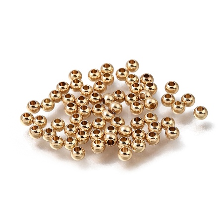 Brass Beads KK-CBAE707-01G-1