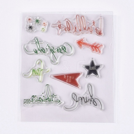 Silicone Stamps DIY-L038-E01-1