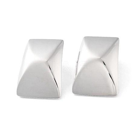 304 Stainless Steel Stud Earring EJEW-H116-01D-P-1