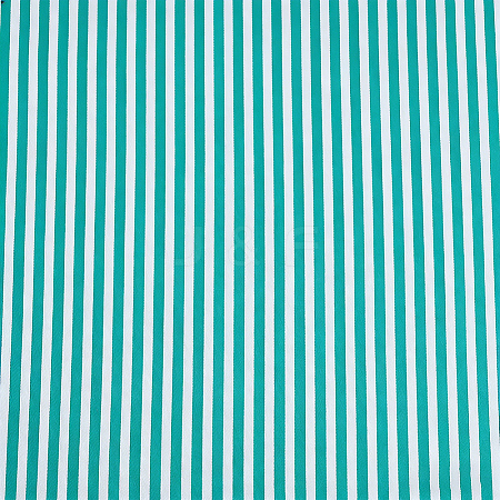 Stripe Cotton Fabric DIY-WH0671-390D-1