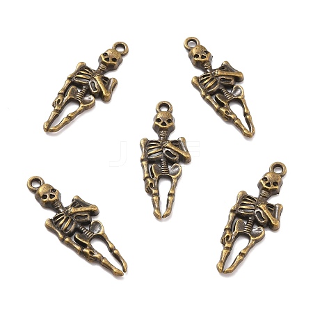 Tibetan Style Alloy Pendants PALLOY-P267-20AB-1