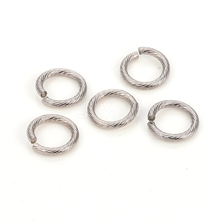 304 Stainless Steel Jump Ring STAS-I150-08C-P-1