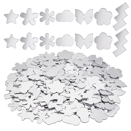 210 7 Styles Self Adhesive Acrylic Cabochons DIY-PH0023-16A-1
