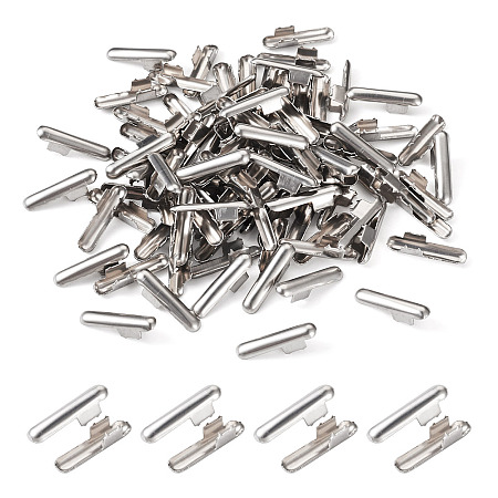 304 Stainless Steel Folding Crimp Ends CD-TAC0006-02P-1