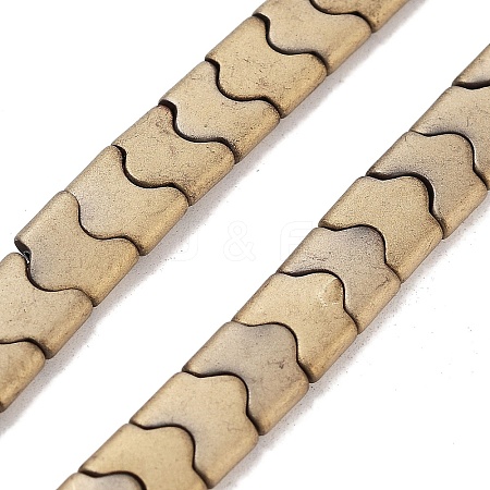 Synthetic Non-magnetic Hematite Beads Strands G-P545-I02-01C-1