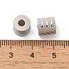 304 Stainless Steel Column Spacer Beads STAS-U025-03A-S-2