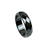 Dyed & Heated Black Agate Finger Rings LS-IK0879-14-1