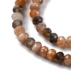 Natural Multi-Moonstone Beads Strands G-G139-B19-01-4