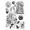 Halloween PVC Plastic Clear Stamps DIY-WH0631-0125-8