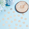 200Pcs Brass Pendants KKC-GO0001-01KCG-4