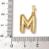 304 Stainless Steel Micro Pave Clear Cubic Zirconia Pendants CU-CBA703A-05G-M-3