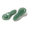 Natural Green Aventurine Pendants G-C091-02G-2