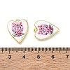 Printed Brass Pendants KK-CBA84C5-13G-02-3