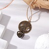 Iron Bell Pendant Decorations HJEW-JM02504-02-2