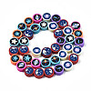 Handmade Polymer Clay Beads Strands CLAY-N008-047-2