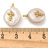 Natural Cultured Freshwater Pearl Pendants PEAR-F008-19G-3